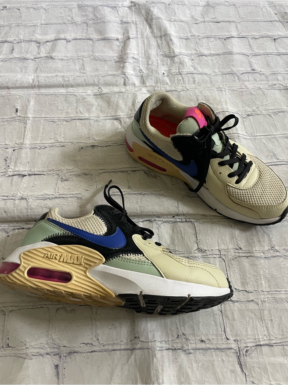 Nike Air Max Excee Fossil/Hyper Blue Casual Sneakers